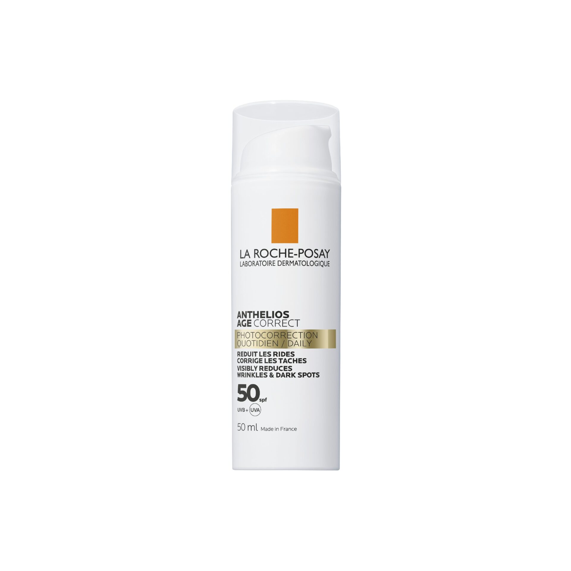 3337875761031_04 LA ROCHE-POSAY ANTHELIOS AGE CORRECT SPF 50 denný krém 50 ml – Obrázok 1