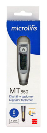 MICROLIFE Digitálny teplomer MT 850 8-sekundový 3v1 – Obrázok 6