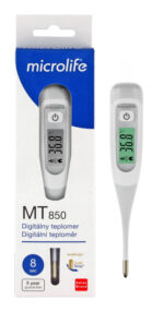 MICROLIFE Digitálny teplomer MT 850 8-sekundový 3v1 – Obrázok 5