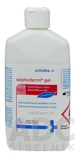 SEPTODERM GÉL dezinfekcia rúk 1x500 ml – Obrázok 2