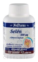 MedPharma SELÉN 100 µg tbl 1x107 ks – Obrázok 2