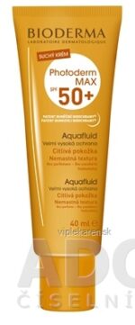 BIODERMA Photoderm Aquafluide SPF 50+ opaľovací krém, SVETLÝ 40 ml – Obrázok 3