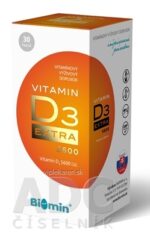 Biomin VITAMIN D3 EXTRA 5600 I.U. cps 1x30 ks – Obrázok 2