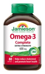 Jamieson Omega-3 Complete 600 mg 80 kapsúl
