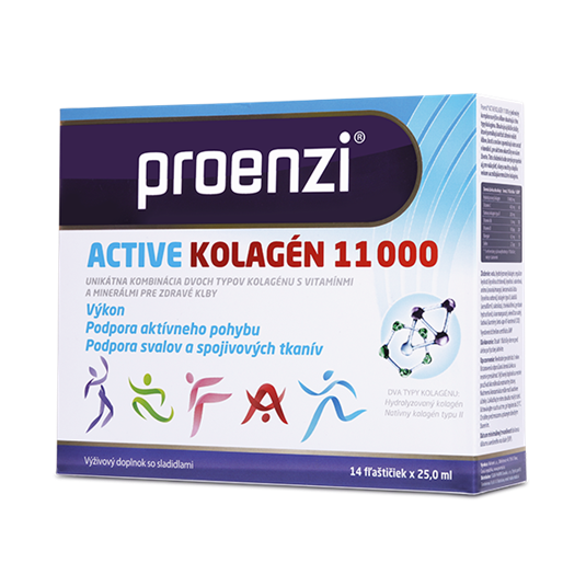 Proenzi ACTIVE KOLAGÉN 11 000 fľaštičky 14 ks – Obrázok 1