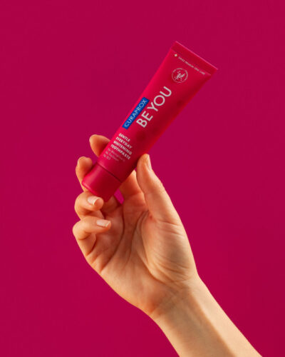 CURAPROX BE YOU Challenger zubná pasta, magenta 60 ml – Obrázok 2