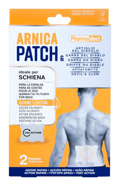 Pharmadoct PATCH ARNICA náplasti proti bolesti 17 x 21,8 cm 2 ks