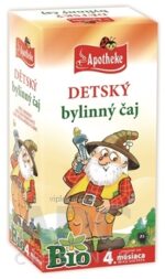 APOTHEKE BIO DETSKÝ BYLINNÝ ČAJ 20x1,5 g – Obrázok 2