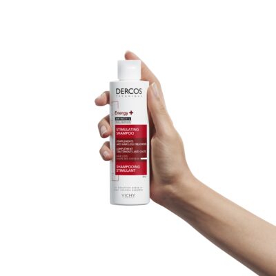 VICHY DERCOS ENERGY+ Stimulujúci šampón 200 ml – Obrázok 4
