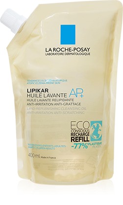 3337875735759_01 LA ROCHE-POSAY LIPIKAR AP+ sprchový olej, náhradná náplň 400 ml – Obrázok 1