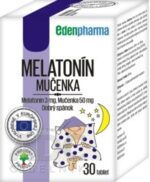 EDENPharma MELATONÍN 3 mg, MUČENKA tbl 1x30 ks – Obrázok 2