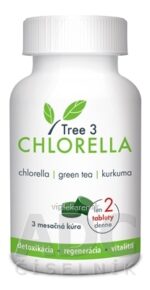 Tree3CHLORELLA 180 tabliet – Obrázok 2