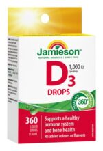 Jamieson Vitamín D3 1000 IU kvapky 11,7 ml