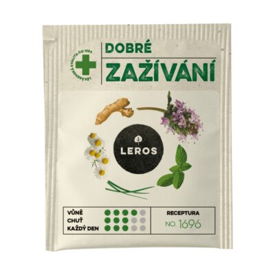 LEROS DOBRÉ TRÁVENIE nálevové vrecká 20 x 1,5 g – Obrázok 2
