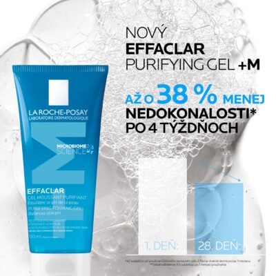 LA ROCHE-POSAY EFFACLAR čistiaci gél 200 ml – Obrázok 4