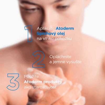 BIODERMA Atoderm Sprchový olej 100 ml – Obrázok 7