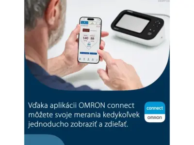OMRON M7 Intelli IT AFIB tlakomer na rameno – Obrázok 13