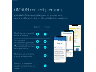 OMRON M7 Intelli IT AFIB tlakomer na rameno – Obrázok 4