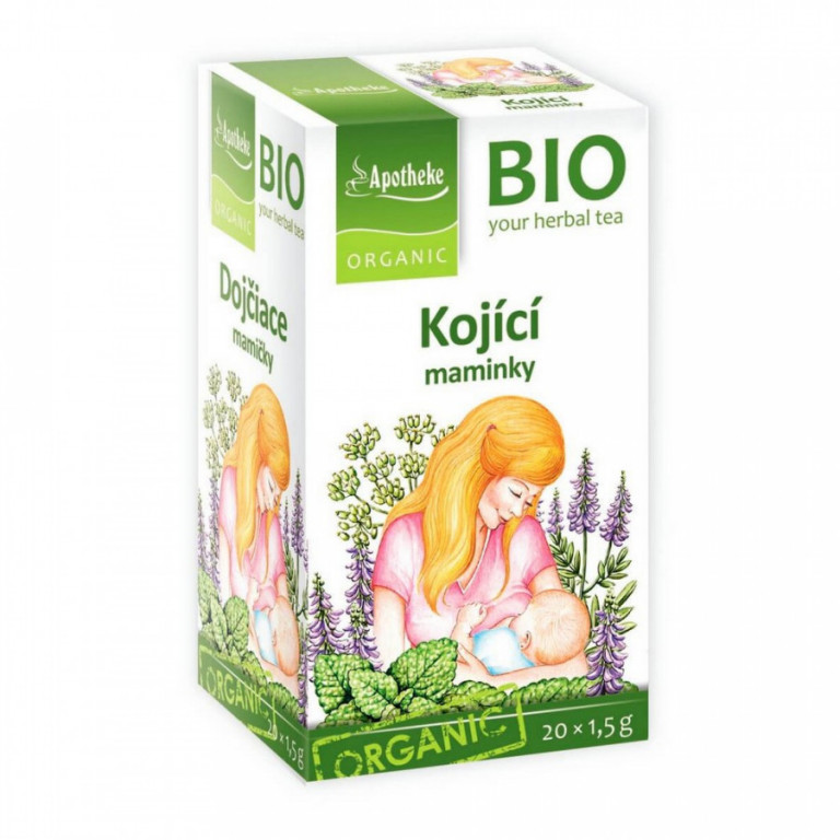 APOTHEKE BIO ČAJ PRE DOJČIACE MATKY 20x1,5 g – Obrázok 1
