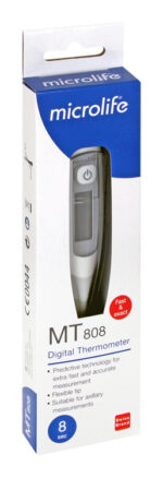 MICROLIFE Digitálny teplomer MT 808 8-sekundový flexi – Obrázok 5