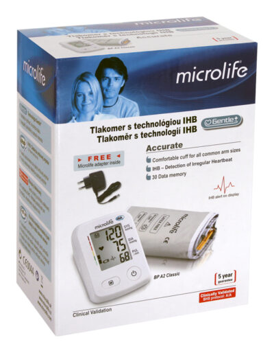 MICROLIFE BP A2 CLASSIC ACCURATE Tlakomer na rameno s adaptérom – Obrázok 3