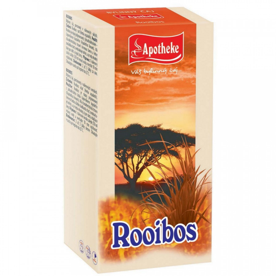 APOTHEKE ROOIBOS ČAJ 20x1,5 g – Obrázok 1