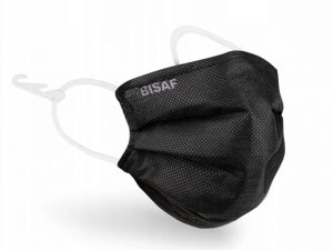 BISAF Respirátor FFP2 ČIERNY 1 ks – Obrázok 1