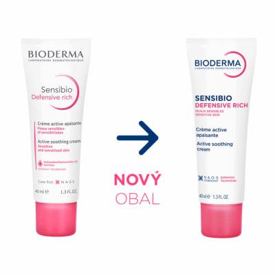BIODERMA Sensibio Defensive rich výživný upokojujúci krém 40 ml – Obrázok 2