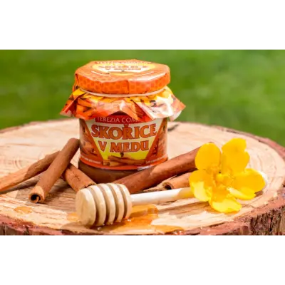 TEREZIA ŠKORICA V MEDE 250 g – Obrázok 2