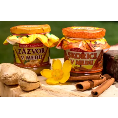 TEREZIA ZÁZVOR V MEDE 250 g – Obrázok 3