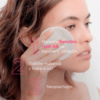 BIODERMA Sensibio H2O AR micelárna voda na pleť so začervenaním 250 ml – Obrázok 6