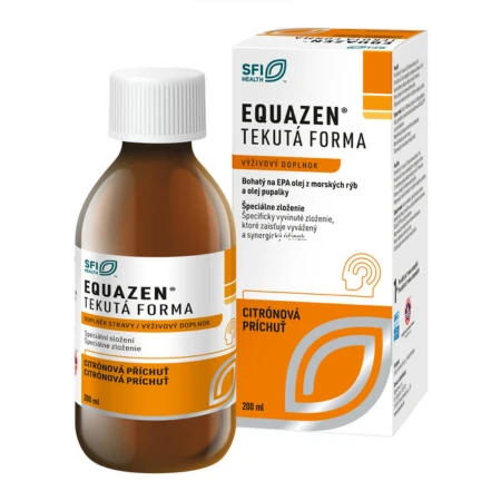 Equazen vanilka EQUAZEN tekutá forma, vanilková príchuť 200 ml – Obrázok 1