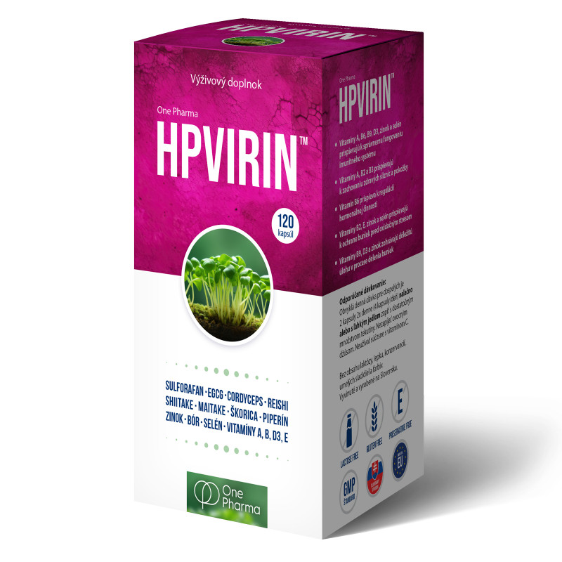 OnePharma HPVIRIN 120 kapsúl – Obrázok 1