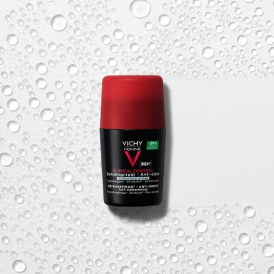 VICHY HOMME CLINICAL CONTROL 96h antiperspirant roll-on 50 ml – Obrázok 3