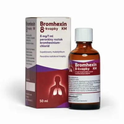 BROMHEXIN 8-KVAPKY KM perorálny roztok 50 ml