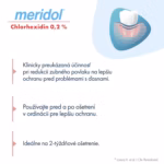 MERIDOL Ústna voda s chlorhexinídom 0,2% bez alkoholu 300 ml – Obrázok 3