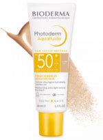 BIODERMA Photoderm Aquafluide SPF 50+ opaľovací krém, SVETLÝ 40 ml