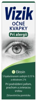 VIZIK Očné kvapky Pri alergii 10 ml
