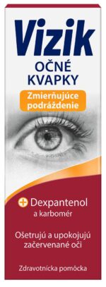 VIZIK Očné kvapky Zmierňujúce podráždenie 10 ml
