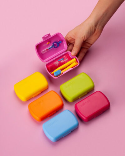 CURAPROX Cestovný set oranžový – Obrázok 7