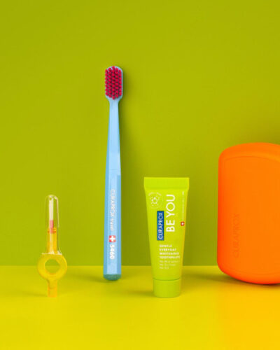 CURAPROX Cestovný set oranžový – Obrázok 8