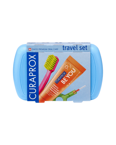 CURAPROX Cestovný set modrý – Obrázok 2