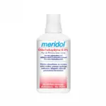 MERIDOL Ústna voda s chlorhexinídom 0,2% bez alkoholu 300 ml – Obrázok 2