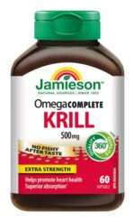 JAMIESON OMEGA COMPLETE PURE KRILL OIL 60 ks