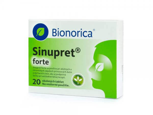 Sinupret forte 20 tabliet – Obrázok 1