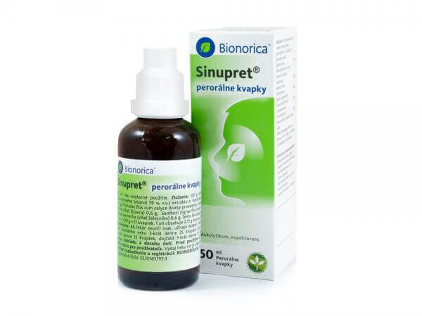 Sinupret perorálne kvapky 50 ml – Obrázok 1