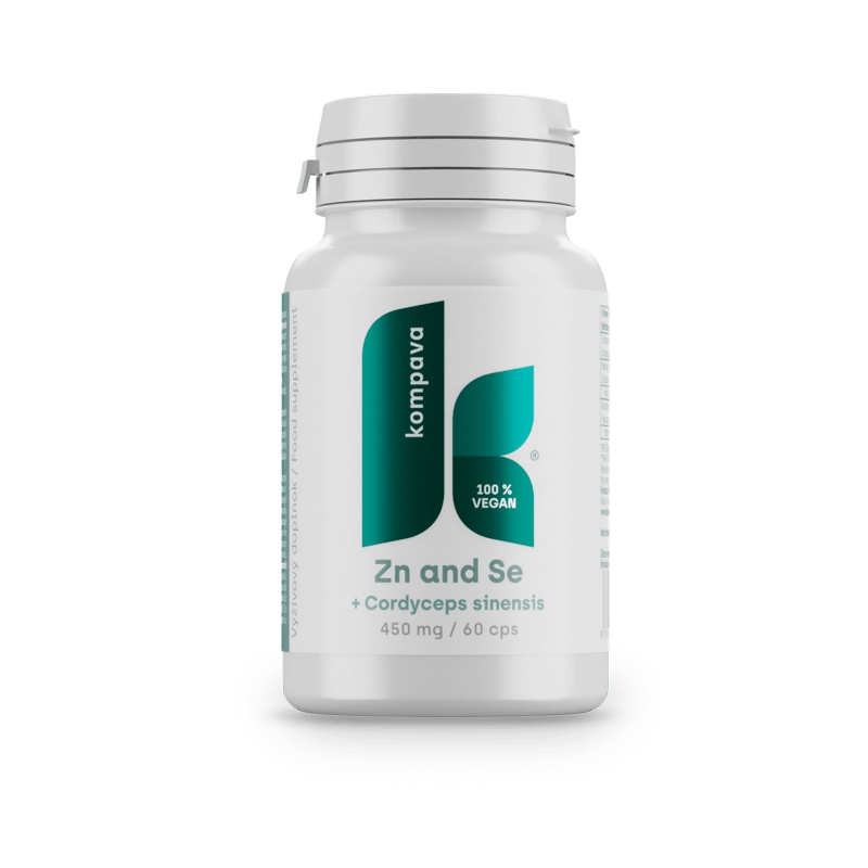 zinok_transparent KOMPAVA Zinok a selén + Cordyceps sinensis 60 kapsúl – Obrázok 1