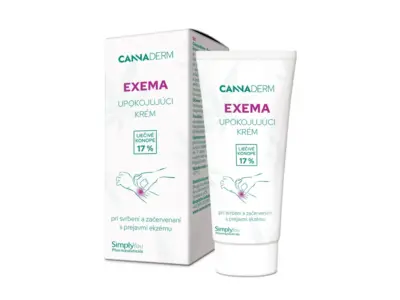Cannaderm EXEMA upokojujúci krém 50 g – Obrázok 2