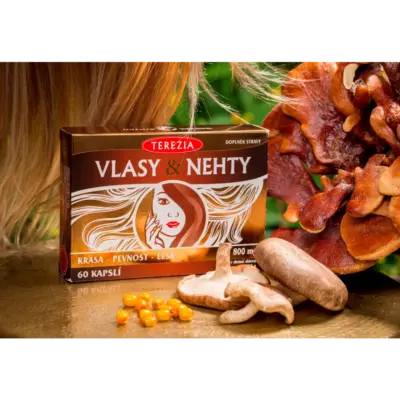 TEREZIA VLASY & NECHTY 60 kapsúl – Obrázok 2
