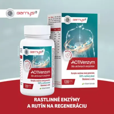 Barny′s® ACTIVenzym 120 kapsúl – Obrázok 2